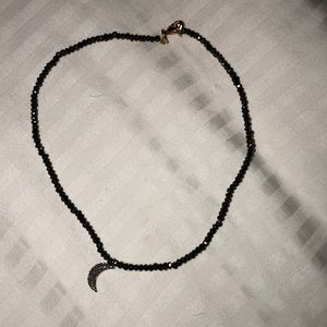 Moon crescent necklace